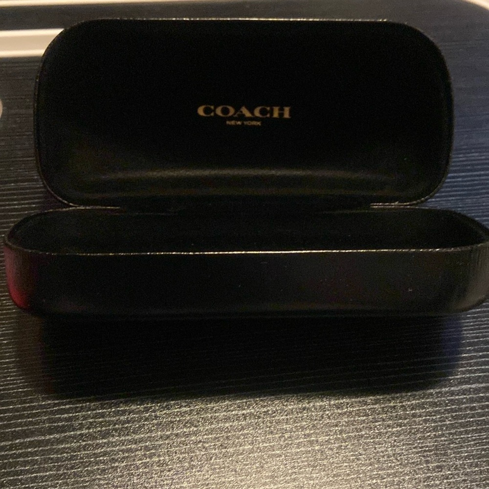 Coach glasses case